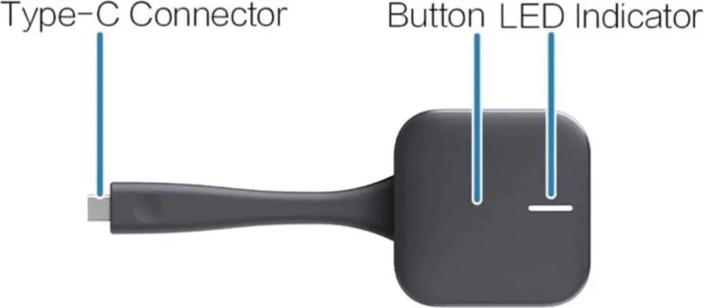 Adaptateur de projection Huawei IdeaShare HWA-01 pour écran interactif