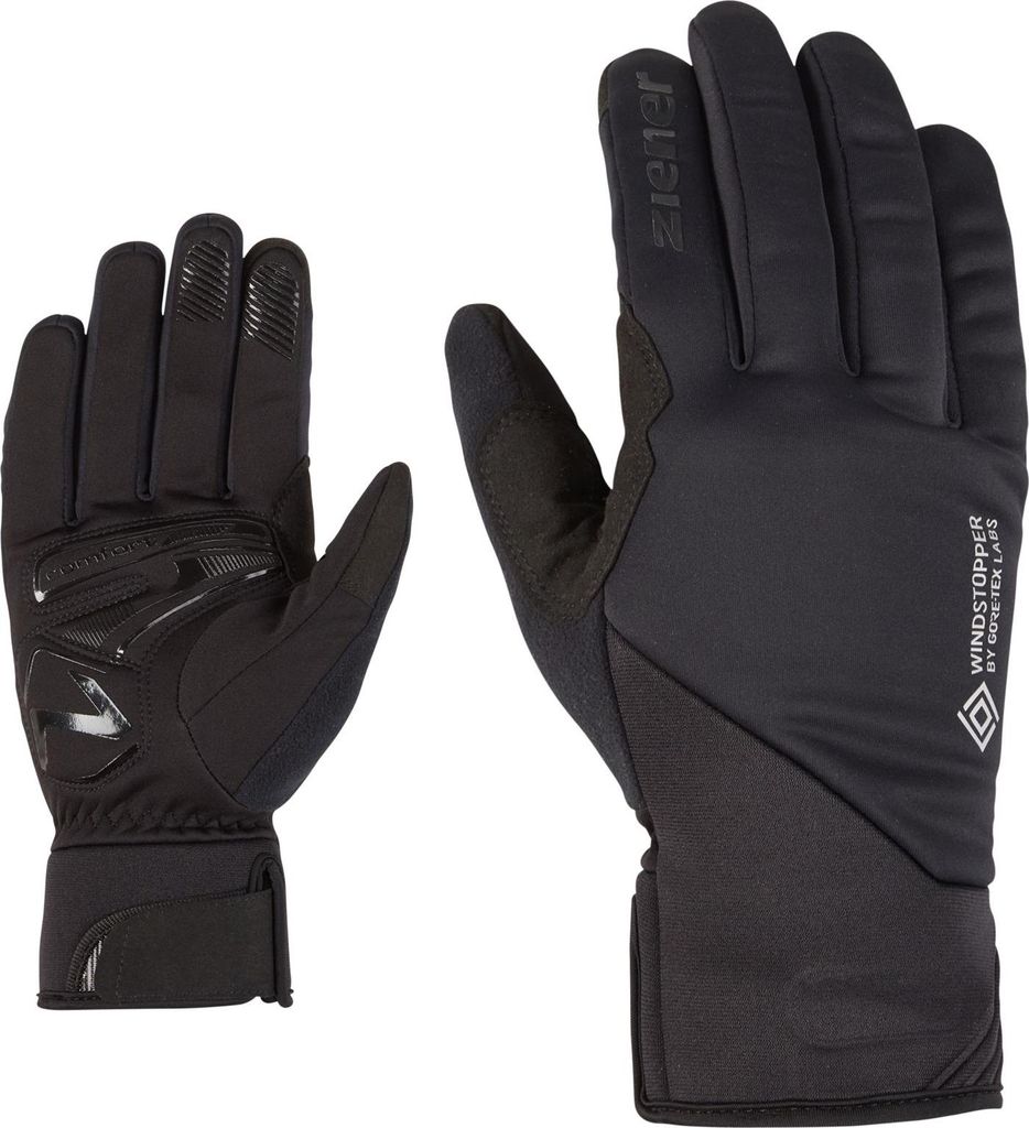 Ziener DABBS WS TOUCH BIKE GLOVE Radsport Handschuhe schwarz 7