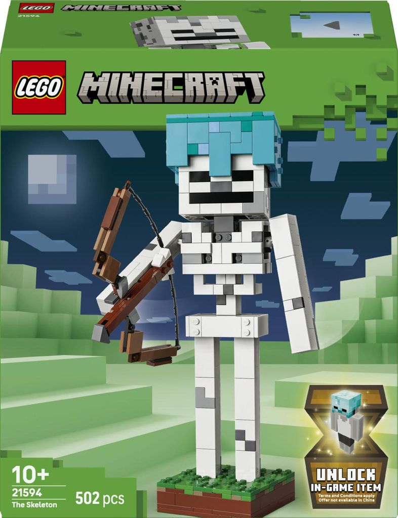 LEGO Minecraft 21594 Lo Scheletro Immagine del prodotto 