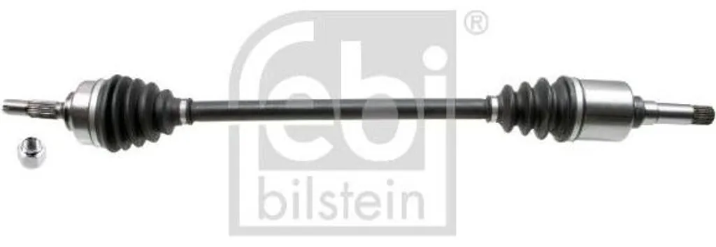 Supprimer les vibrations : Arbre de transmission FEBI 180842 Citroën C3