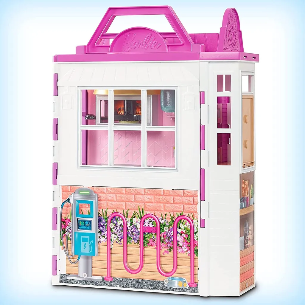 Barbie Bistro Restaurant 25 accessoires avec poupée blonde articulée - 7