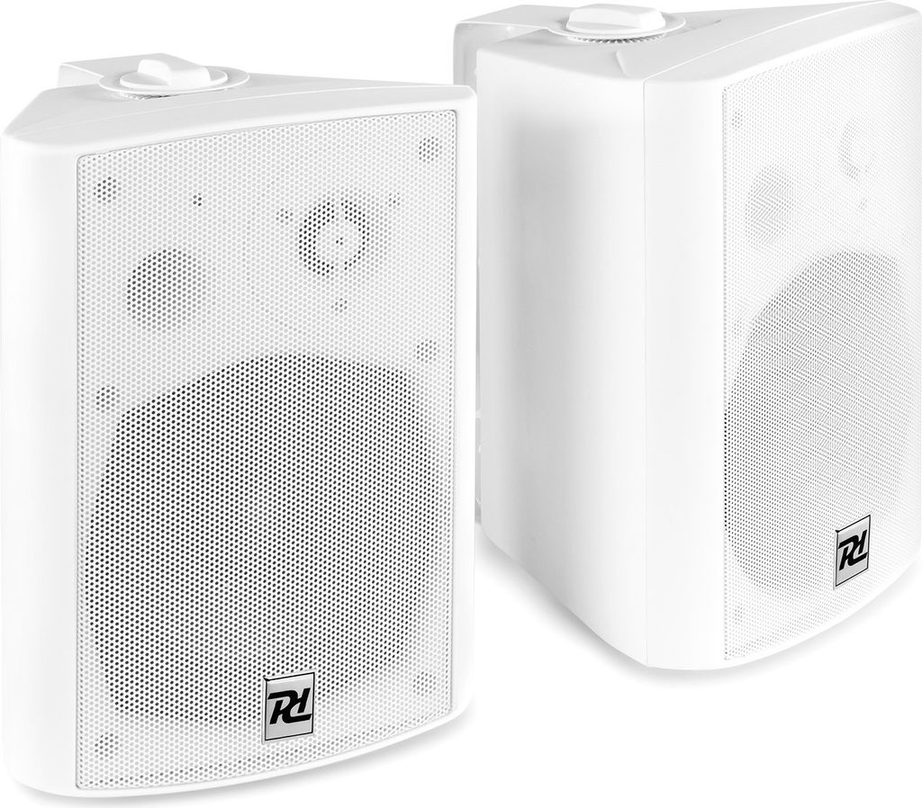 Power Dynamics DS65MW Aktiv-Lautsprecher-Set mit Multimedia-Player 6,5" 125W Weiß