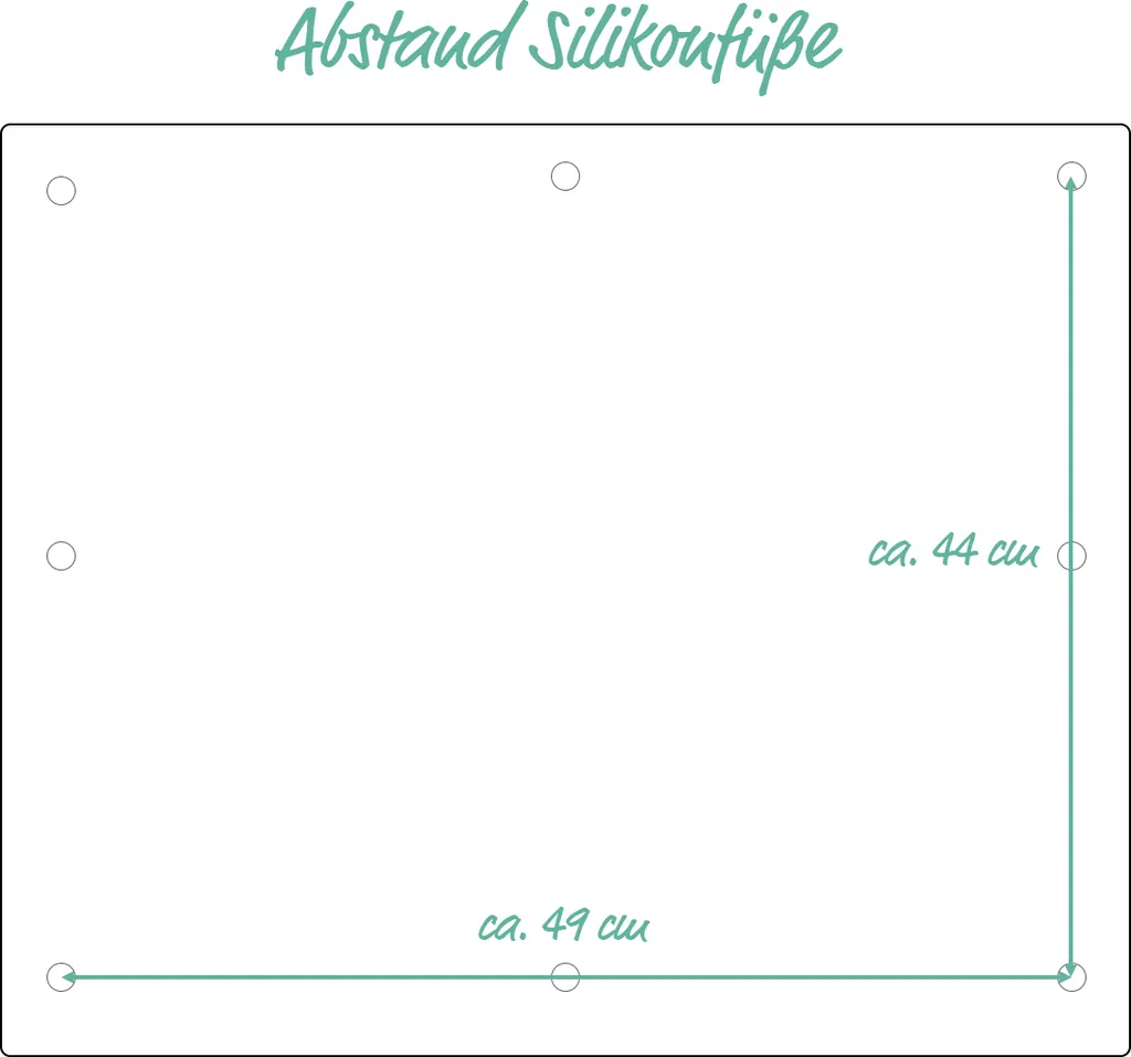Zeller Panneau de cuisinière en verre décor Herbes, Protection Plan de Travail