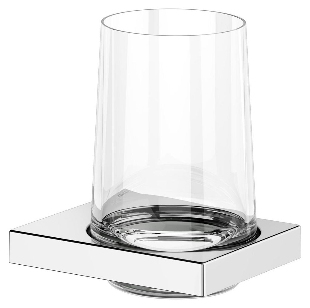 Keuco Edition 11 Glashalter Echtkristall-Glas/verchromt - Produktbild 