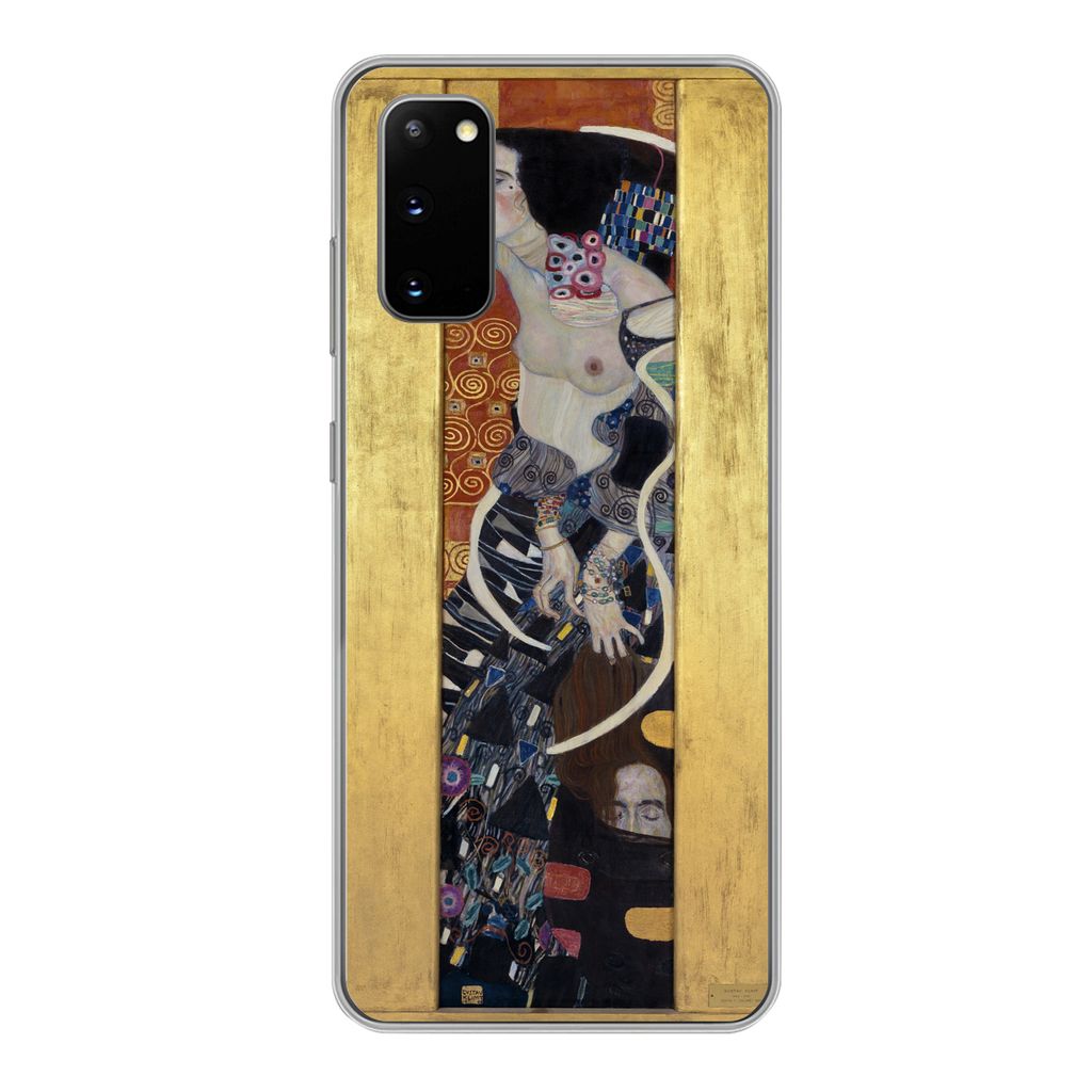 MuchoWow Handyhülle Schutzhülle Hülle für Samsung Galaxy S20 Judith II Salomè - Gustav Klimt Silikon Softcase Handy Hülle - Bild