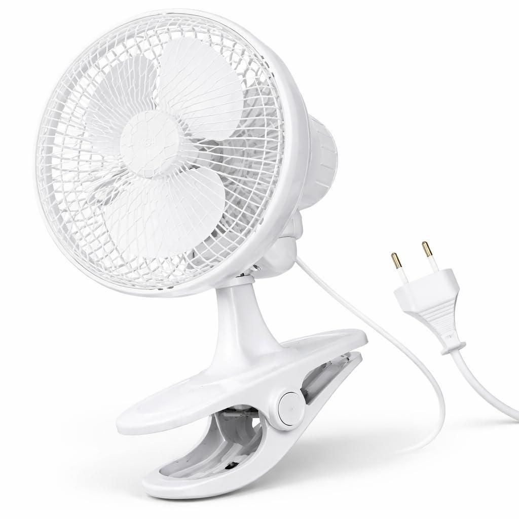 Stolný ventilátor s osciláciou 90° – Tichý ventilátor s 3 Obrázok produktu 