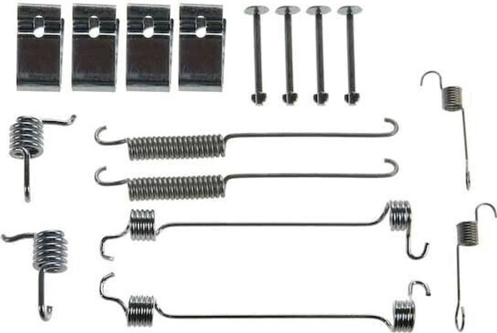 TRW Zubehörsatz Bremsbacken SFK184 Hinten für FORD Escort V Schrägheck (GAL) 180mm 30mm