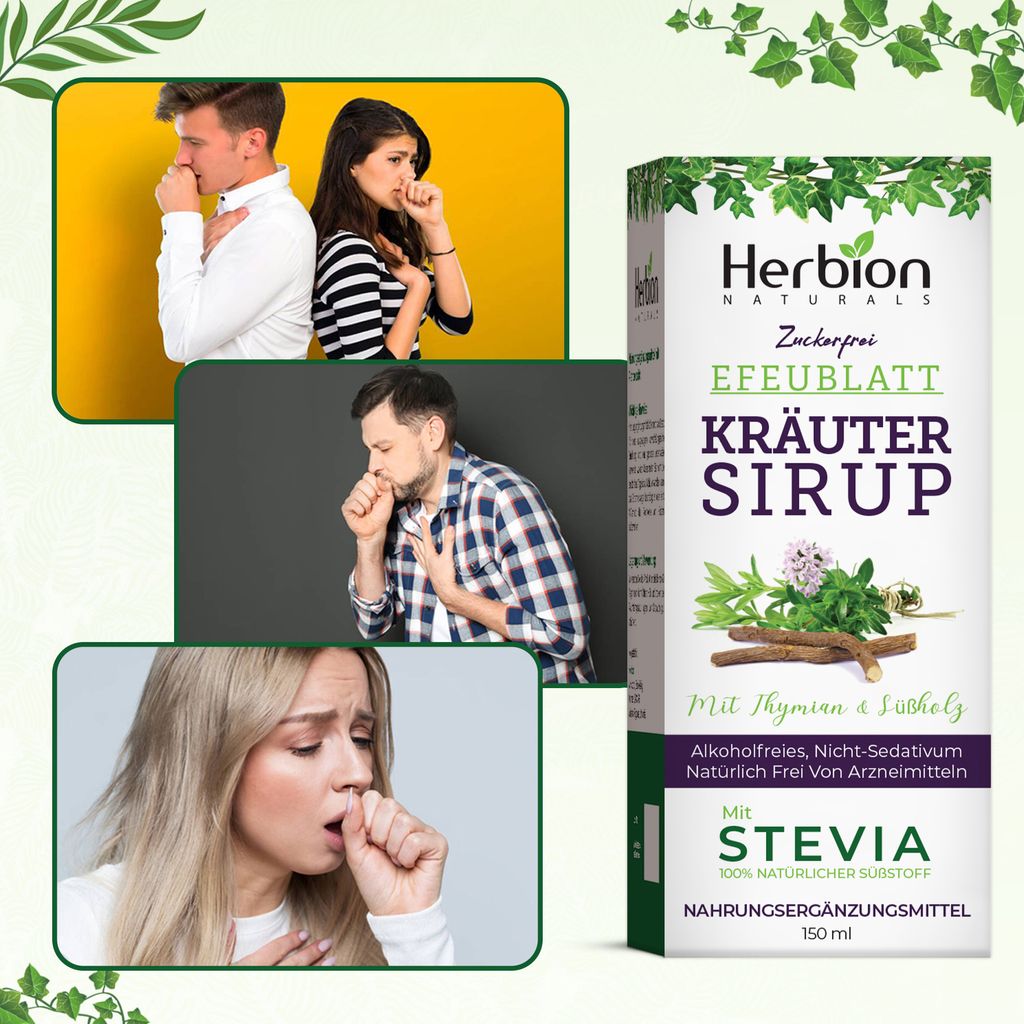 Herbion Naturals Efeublatt-Hustensaft mit Thymian und