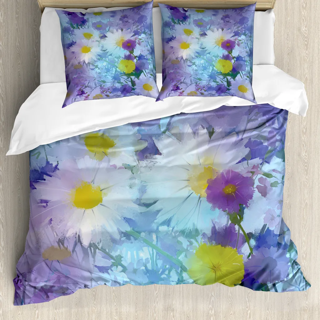 Set Copripiumino 155x220 Fiori Vintage Multicolore | Abakuhaus Casa
