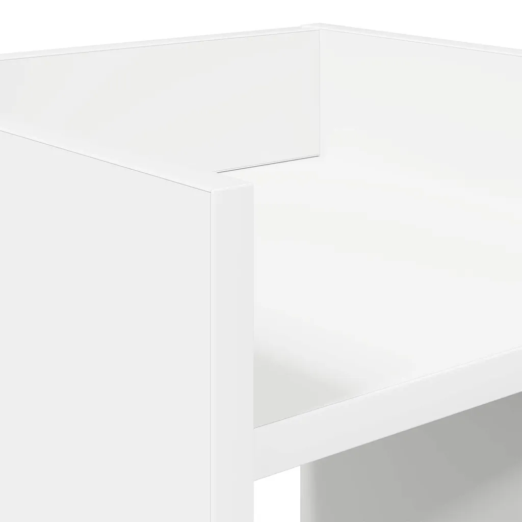 Support de fleurs blanc 100 cm, solution stable pour plante tombante