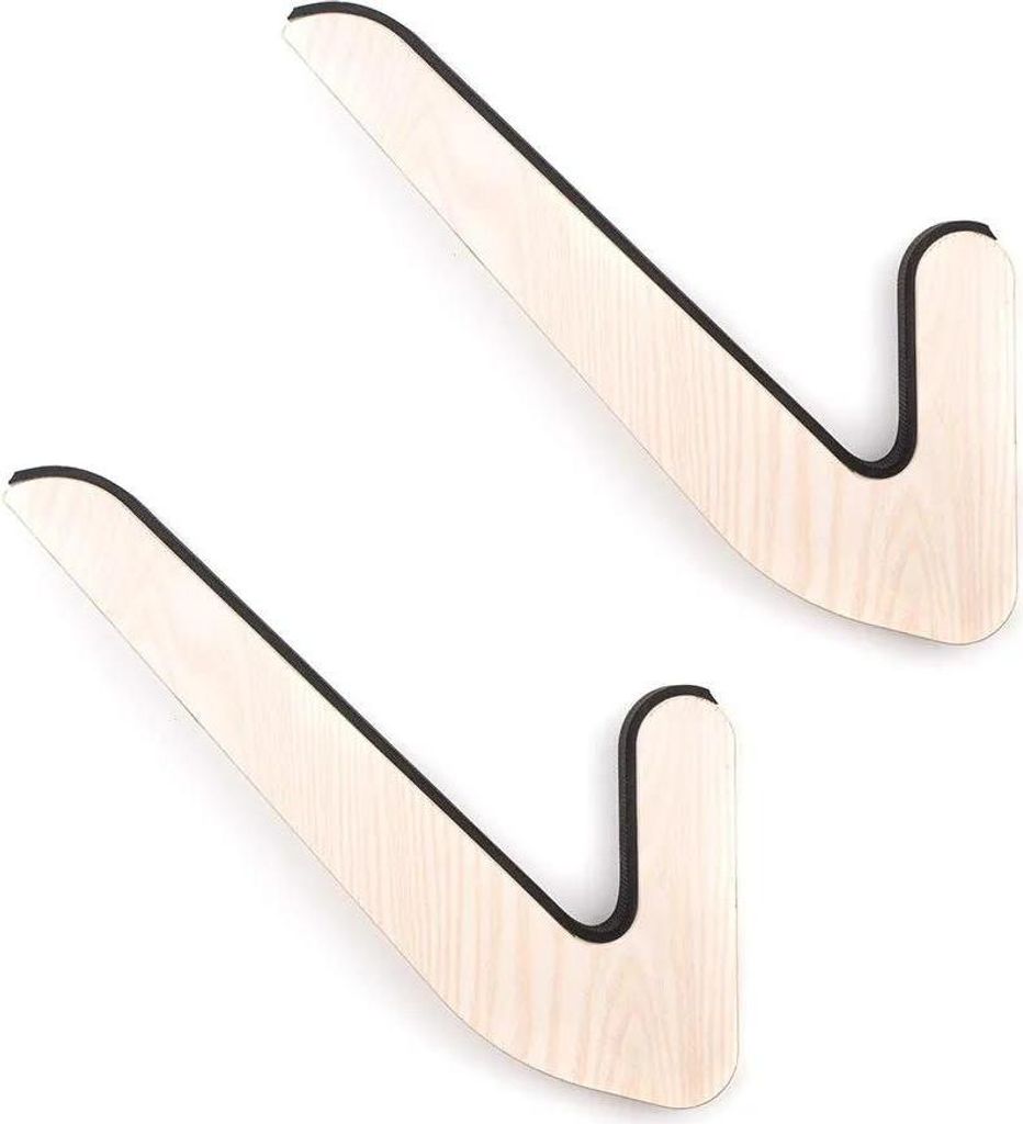 Surflogic Wandhalterung Für Longboards Aus Holz Golden Golden One Size