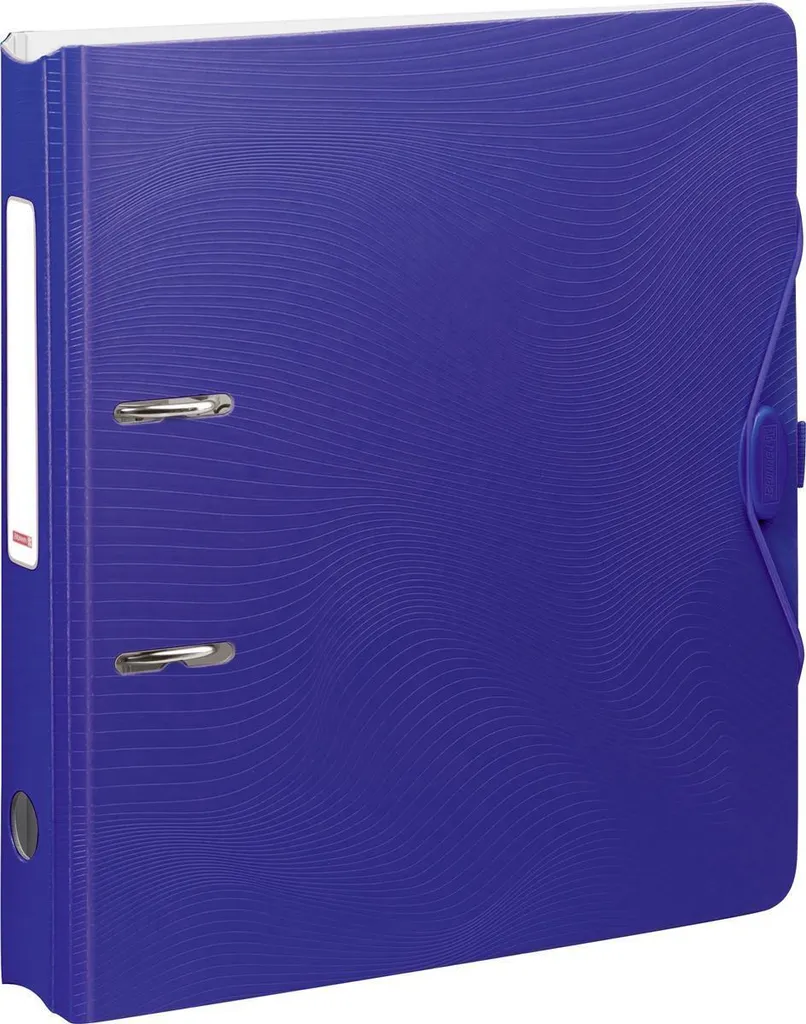 Lot de 6 Classeurs BRUNNEN Wave 102043537 Bleu - Dos 5cm Rigide