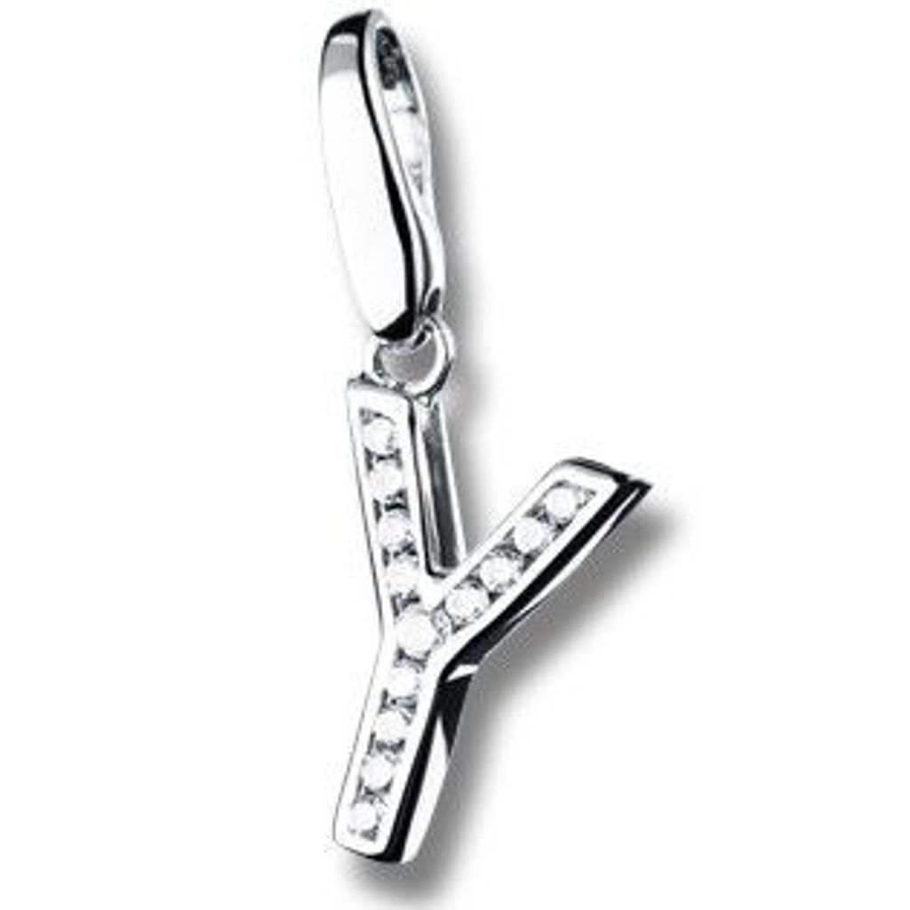 Giorgio Martello 83-801209 Charms Damen Charm Silber Buchstabe Y
