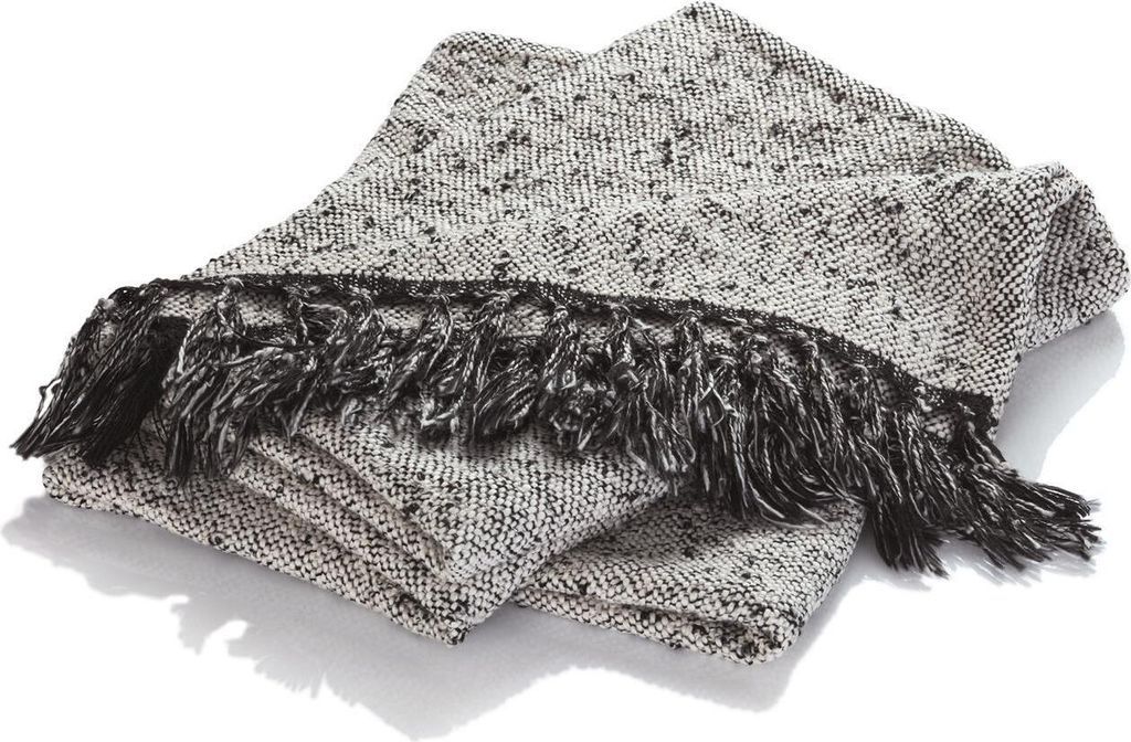 Sympathica Sommer Plaid Heimdecke Wohndecke 130x180cm Salt Produktbild 