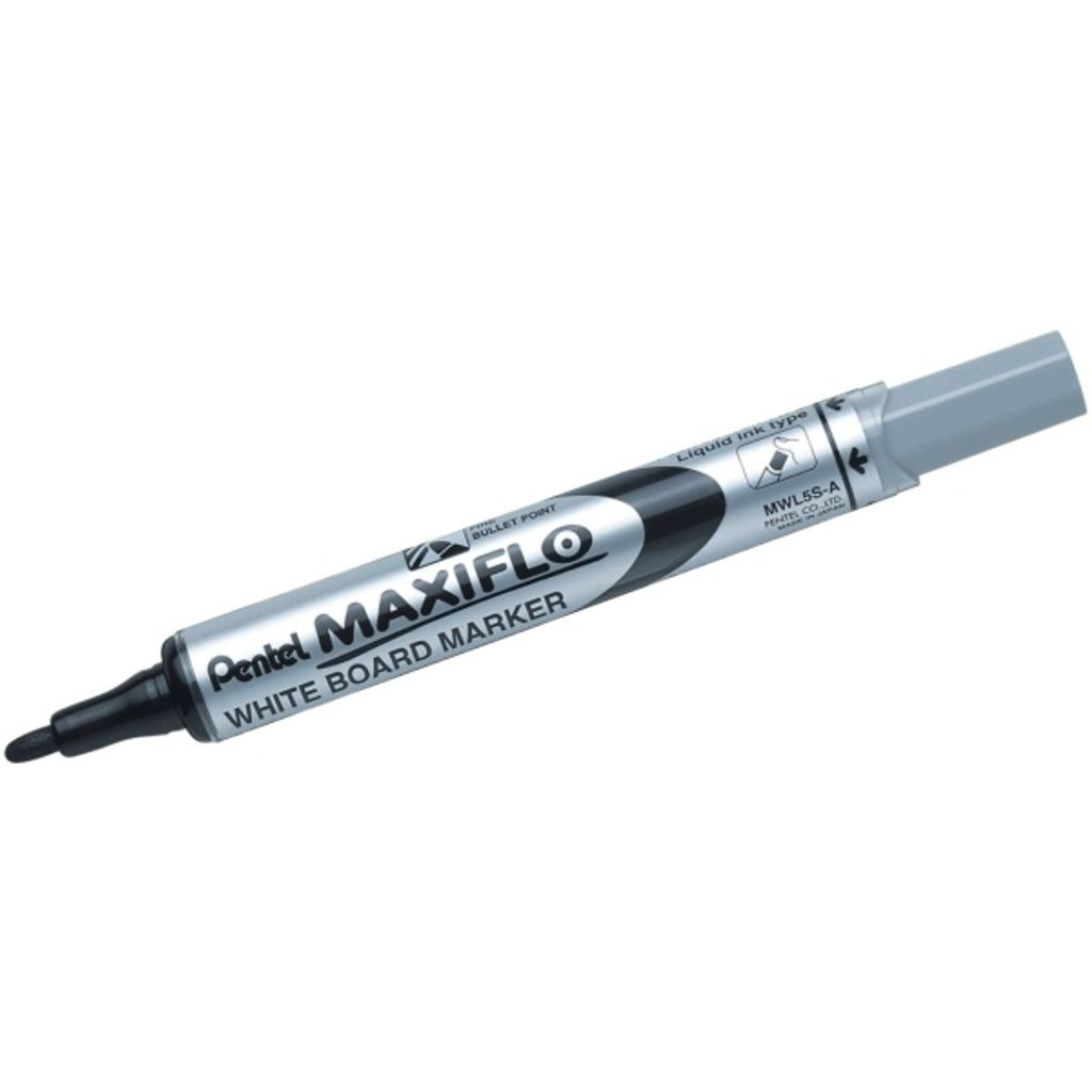 Pentel Whiteboard Marker MAXIFLO MWL5S schwarz