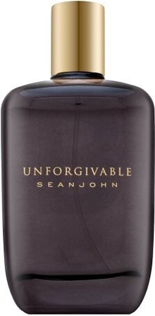 A bottle of Sean John Unforgivable Men Eau de Toilette.