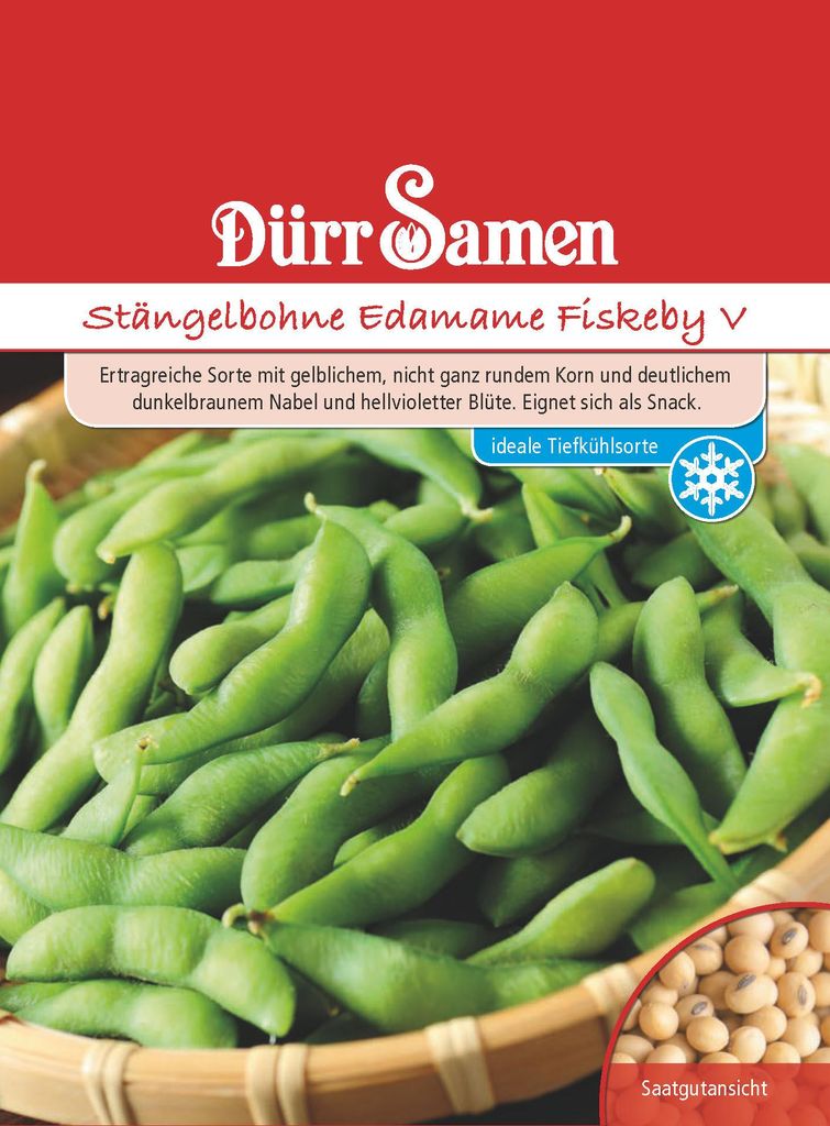 Artikelbild 1 von 'Stängelbohne Edamame Fiskeby V' aus der Kategorie Gemüsesamen