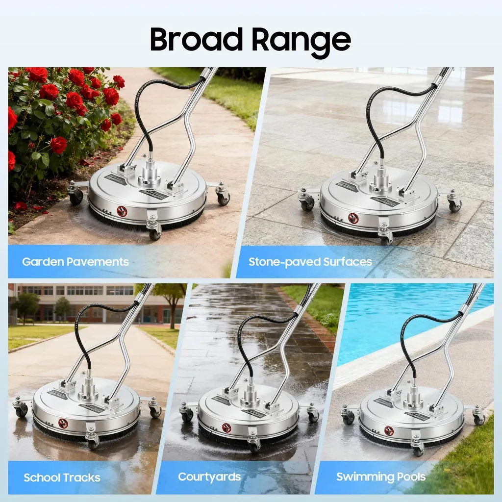 Nettoyeur de surfaces à 4 roues multidirectionnelles 4500 PSI - 5