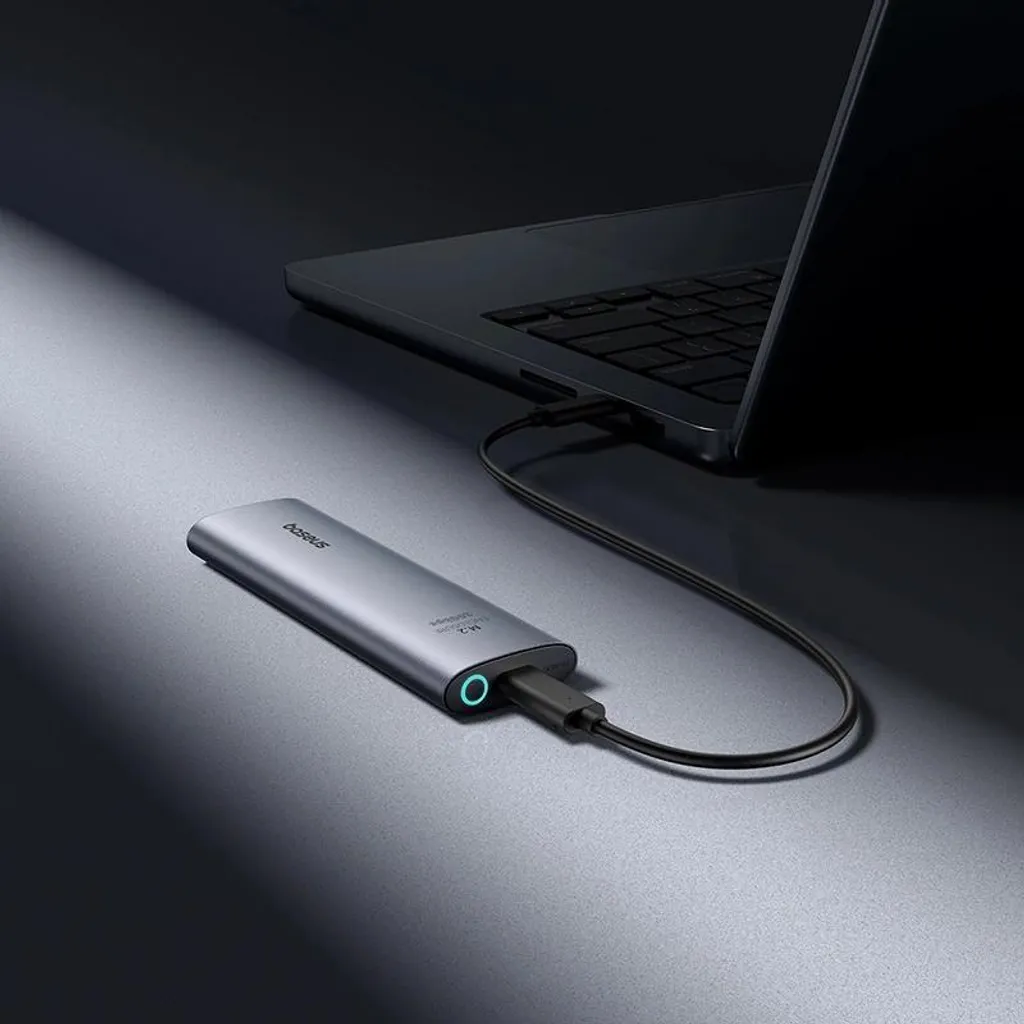 Baseus Flyjoy Contenitore SSD M.2 NVMe SATA 10Gbps Grigio | Offerta - 15