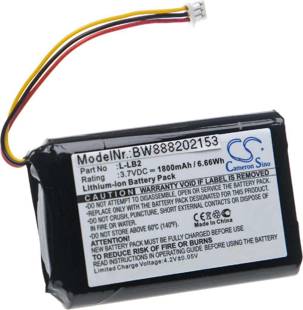 vhbw Akku kompatibel mit Logitech M-RAG97, MX1000 kabellose Maus (1800 mAh, 3,7 V, Li-Ion)