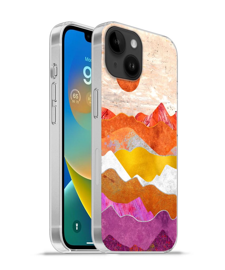 MuchoWow Handyhülle Schutzhülle Hülle für Apple iPhone 14 - Softcase Lesbisch - Stolz - Marmor Silikon Softcase Handy Hülle - Mobiltelefonh...