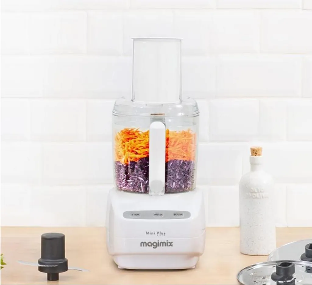 Robot Multifonctions Magimix Le Mini Plus 1.7L 400W Blanc - Réf 18250F