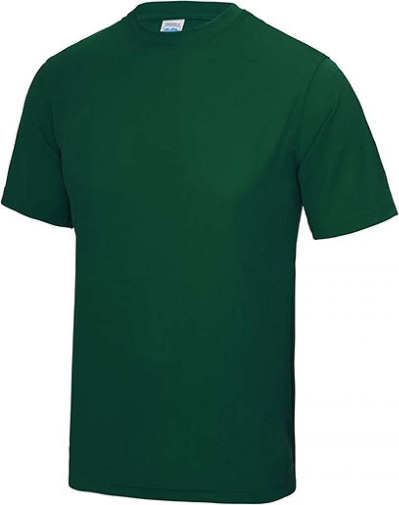 Just Cool JC001 | Cool T-Shirt +WRAP +UV-Sonnenschutz 30 - Farbe: Bottle Green - Größe: L