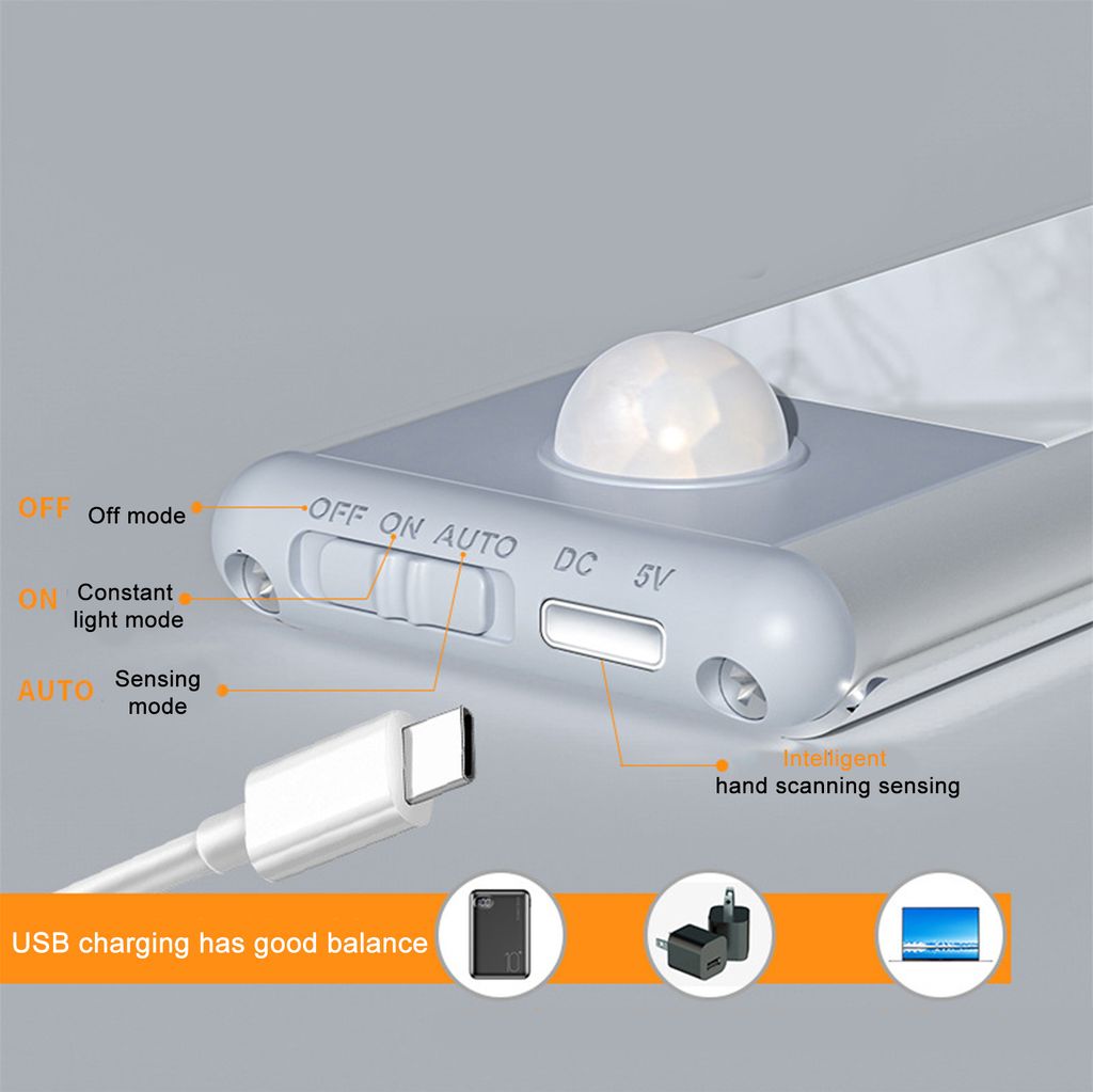 Kabelloses  LED Unterbauleuchte, Schrankleuchte mit Produktbild 3