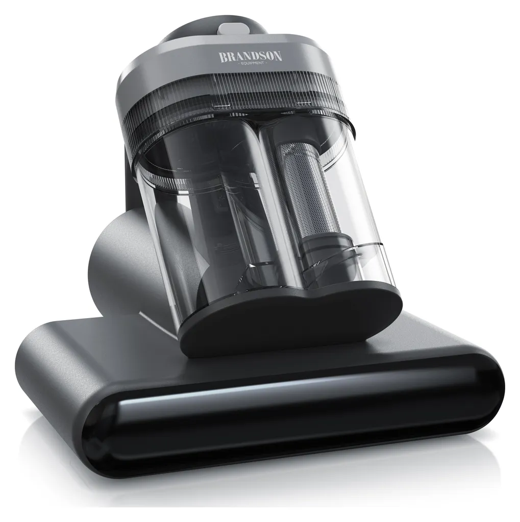 Aspirateur anti-acariens ultrasons et air chaud avec brosse rotative