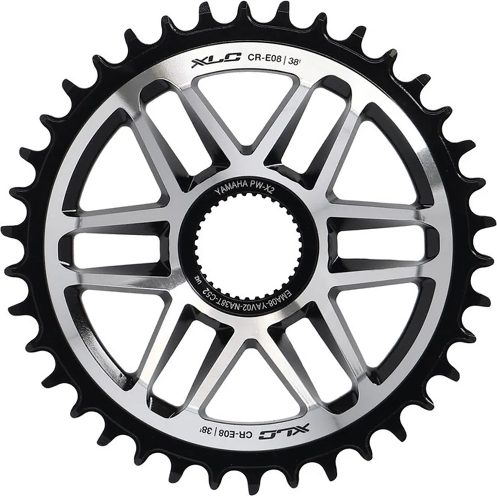 Plateau E-Bike XLC CR-E08 pour Yamaha PW-X2 Direct Mount 38 Dents