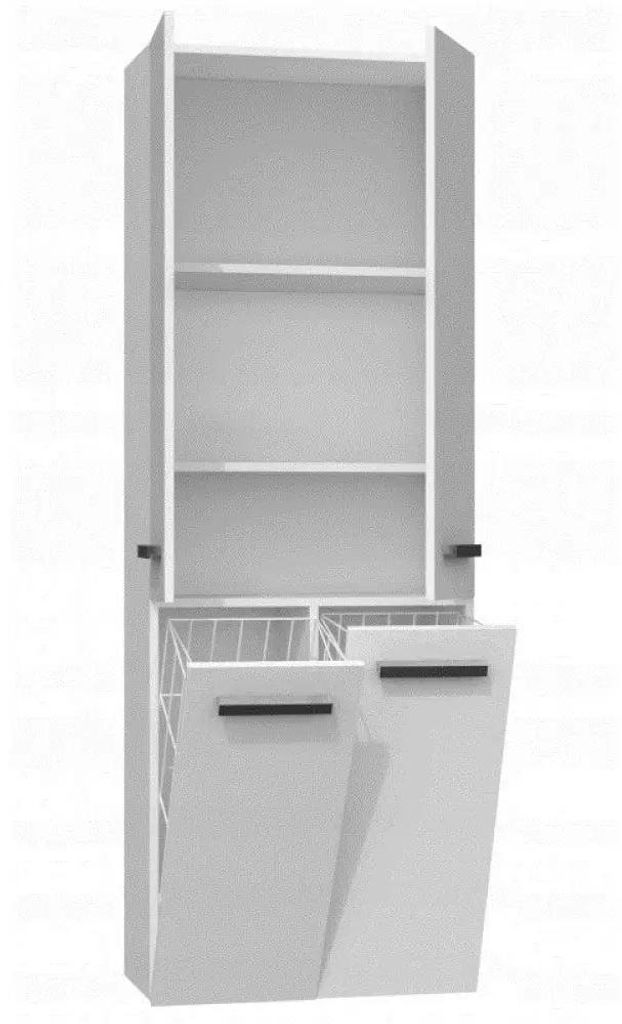 Topeshop NEL 2K DD BPOŁ mobile da bagno Bianco Immagine del prodotto 