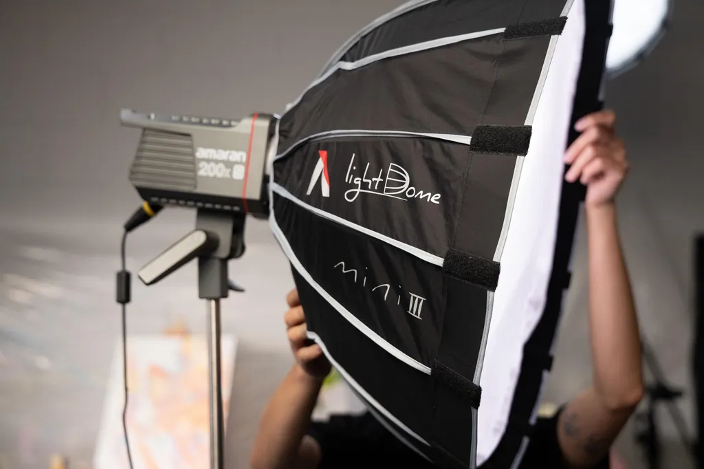 Aputure Light Dome mini III - Boîte à lumière compacte pour projecteurs - 14