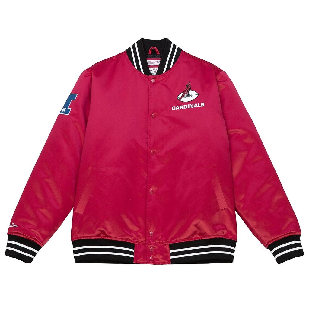 Arizona Cardinals NFL Mitchell & Ness Heavyweight Satin Jacke Rot-M