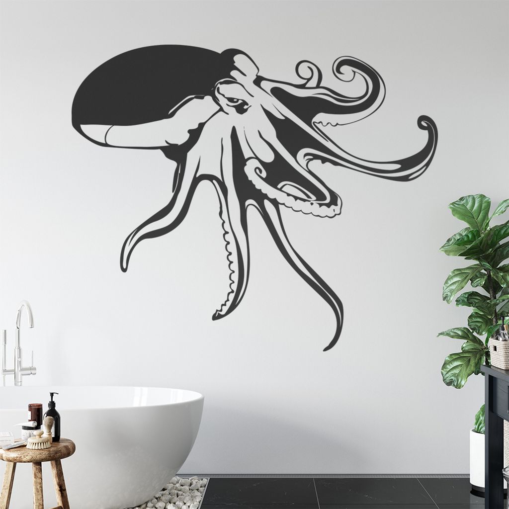 KIWISTAR Doberann like a Boss Wandtattoo in 6 Größen - Wandaufkleber Wall Sticker - Dekoration, Küche, Wohnzimmer, Schlafzimmer, Badezimmer