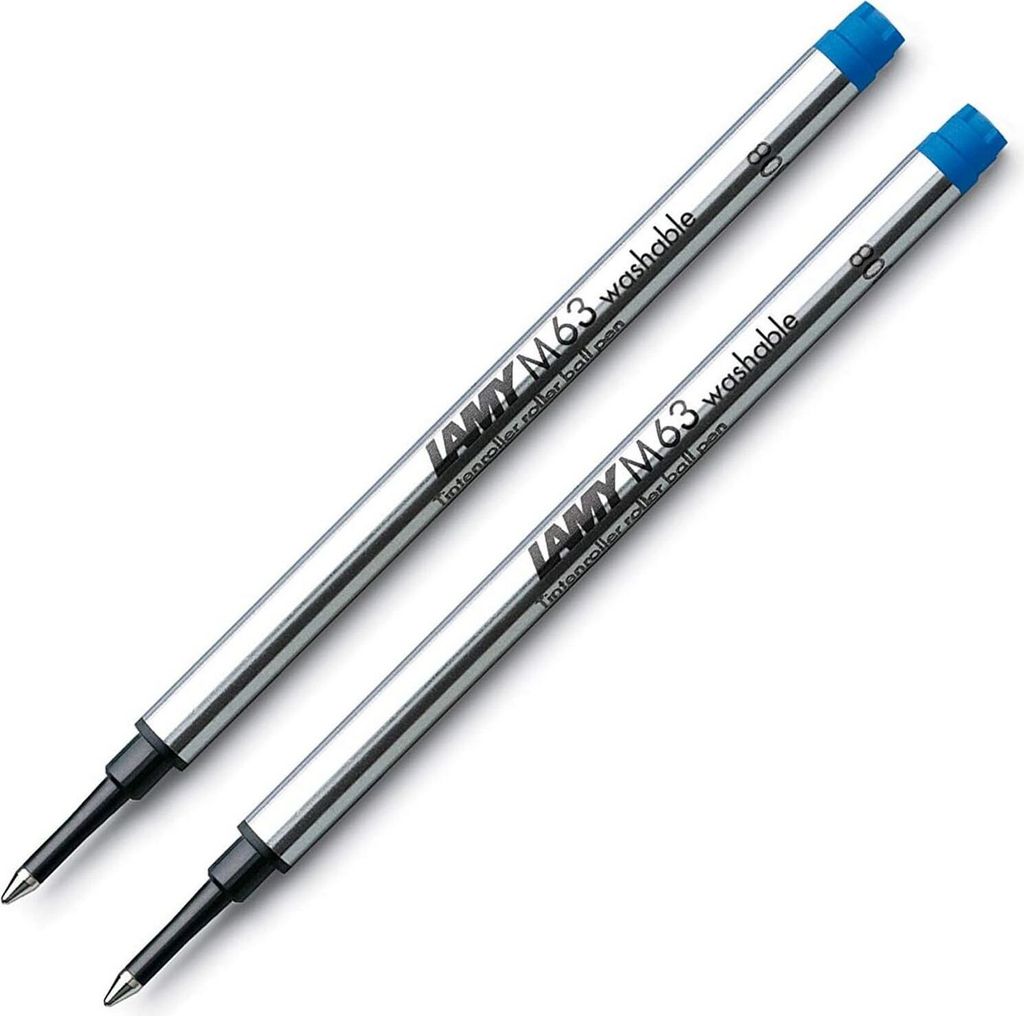 LAMY Tintenrollermine 823 M63 2er Set BLAU Stärke M löschbar