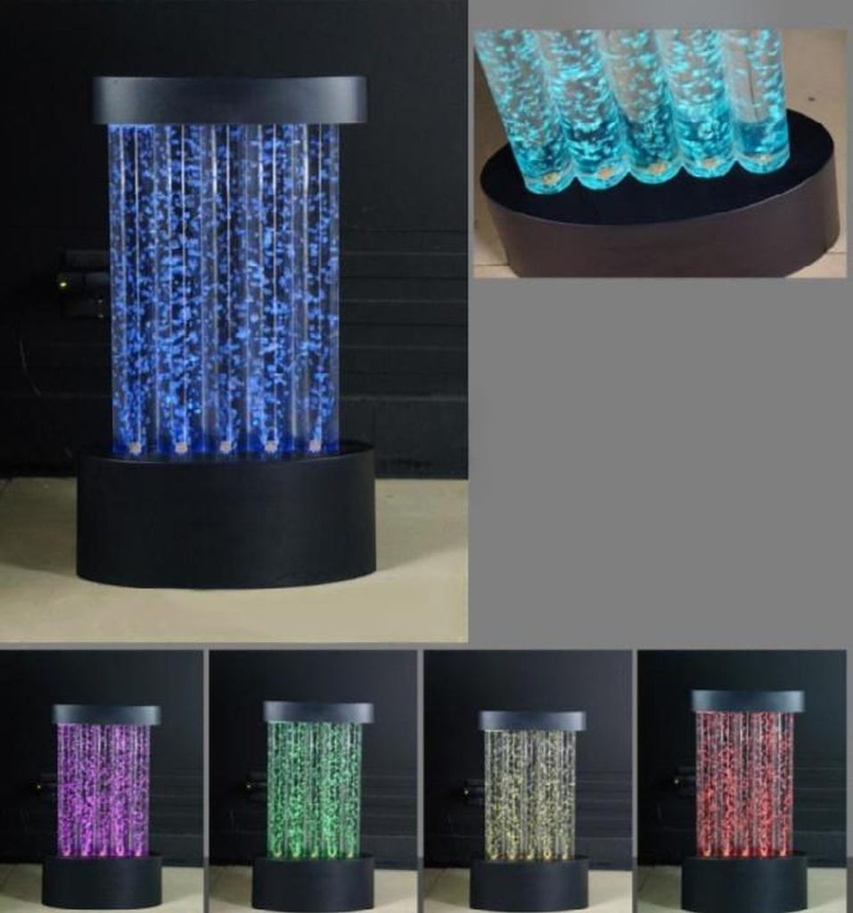 Led Wasser Wand Bar Regal Säule Wassersäulen Theke Designer Beleuchtet Regale