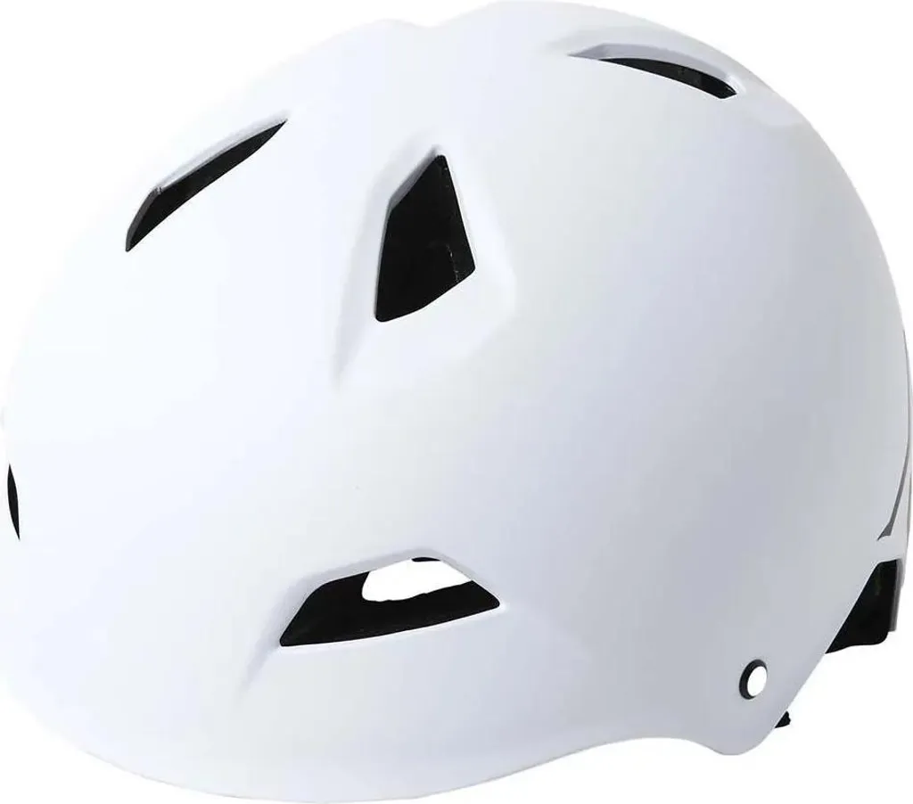 Casque Fox Flight CE Blanc M avec Doublure EPS à Densité Multiple