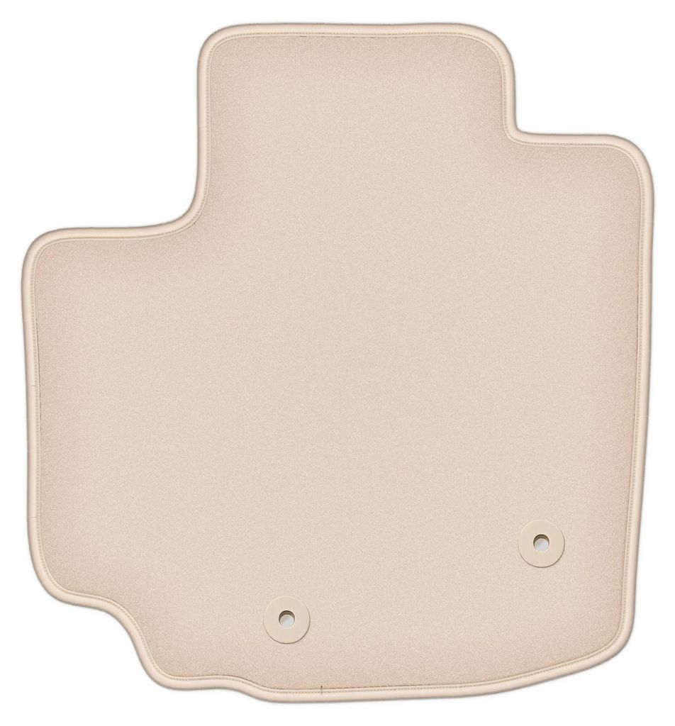 DURBAN Beige Velours-Fahrerfußmatte für Suzuki S-Cross Hybrid SUV (2020-)