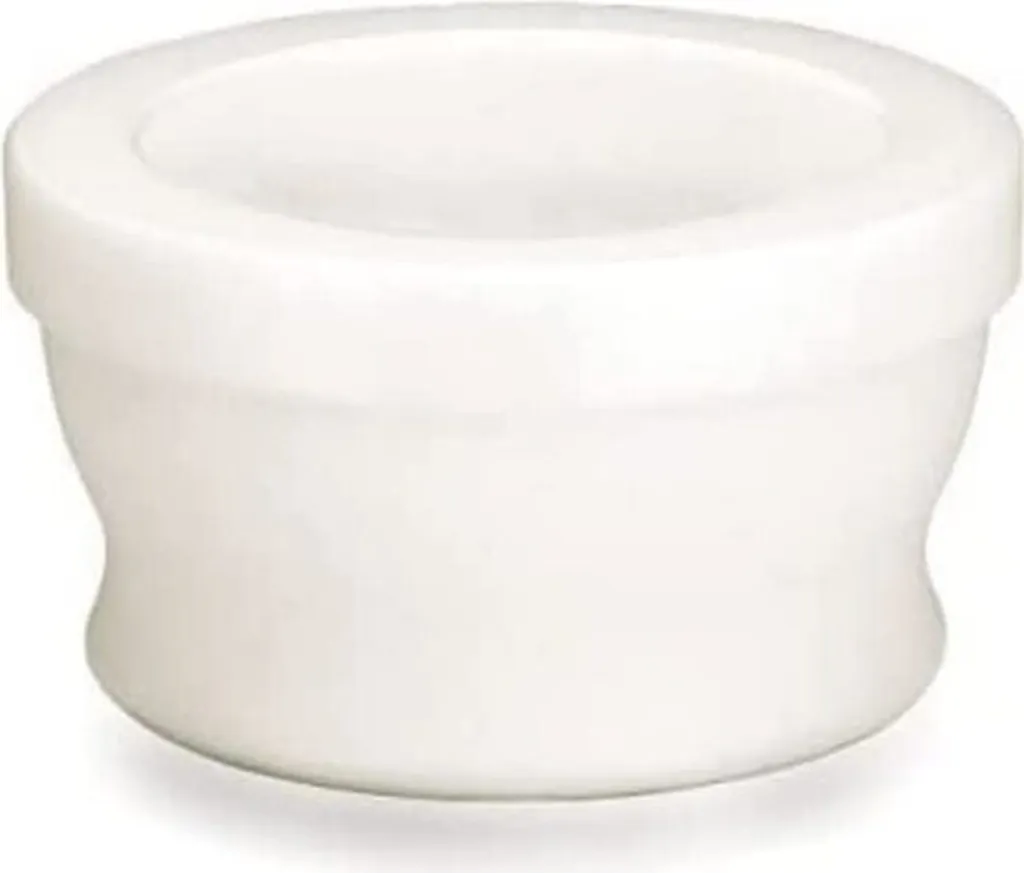 Mortier blanc Lacor 18x10 cm pour piler épices et herbes avec efficacité