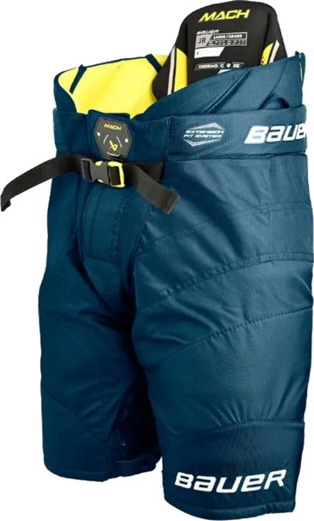 Pantalon de Hockey sur Glace Bauer Supreme Mach Junior Bleu Marine - M