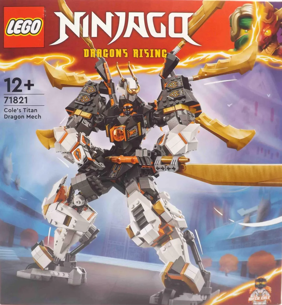 Construction LEGO Ninjago 71821 stable et articulée Robot de Cole - 41