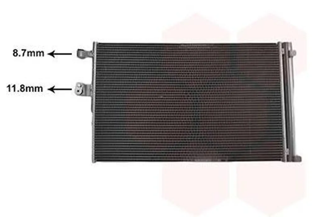 Stop fuite clim BMW X3 G01 : Condenseur VAN WEZEL 06015716 robuste