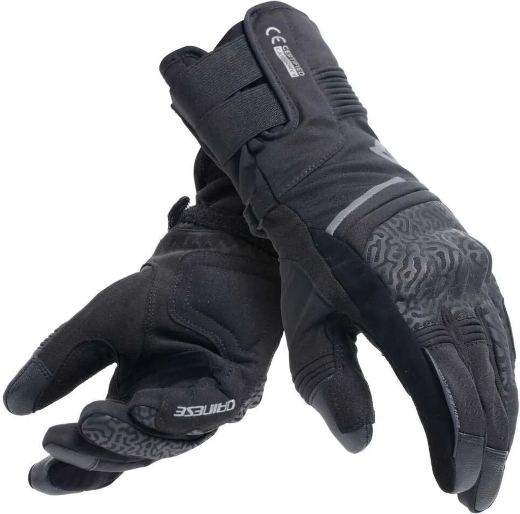 Gants de Moto Hiver Femme Dainese Tempest 2 D-Dry M Noir Étanches