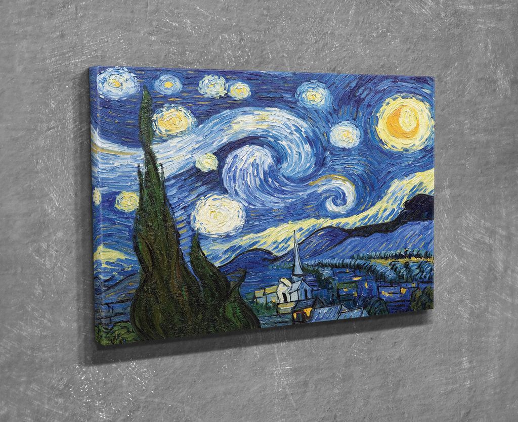 Wallity, DC237- VGA1050, Bunt, Leinwandbilder, 30 x 40 cm, 100% Leinwand