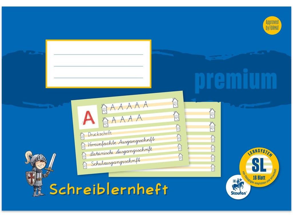 Staufen® 734500901 Staufen® Schreiblernheft Premium Image du produit 