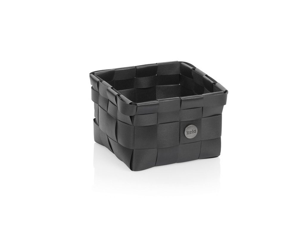Korb, 15 x 15 cm, Polypropylen, Schwarz - Kela | Neo Produktbild 