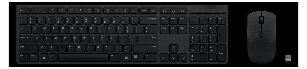 Lenovo Professional Wireless Rechargeable Combo Keyboard Produktbild 