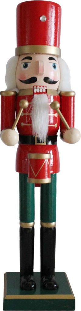 Weihnachtsnussknacker Rebecca Mobili Drimia 35x8x10 Holz Blau Rot Klassisch