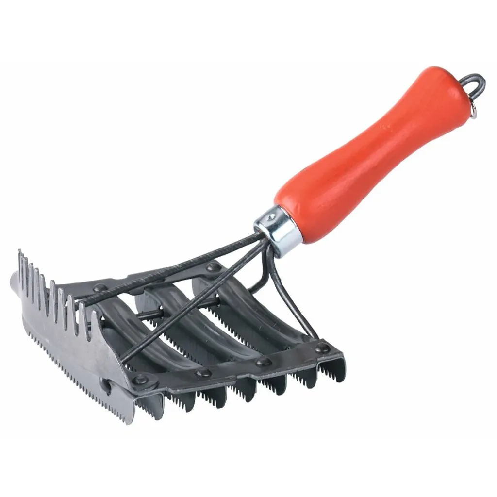 Erpice Metallico 8 File per Maneggi e Giardini Grandi