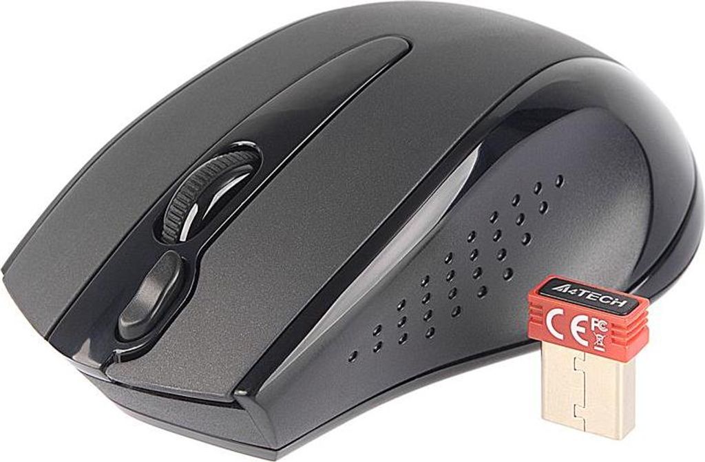 A4Tech G9-500F, RF Wireless, Optisch, Büro, 2.4 GHz, USB, Produktbild 